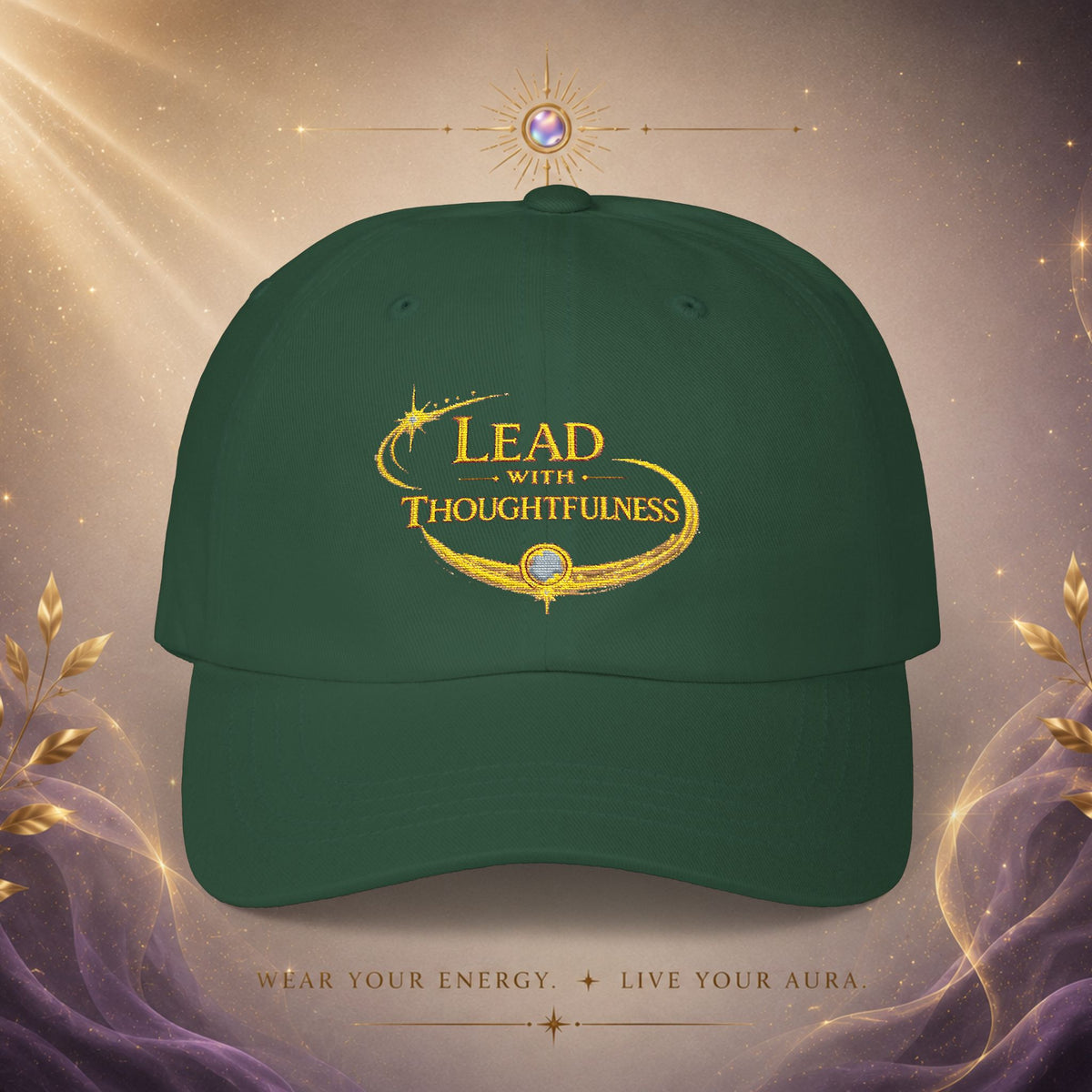 Dad Cap — Lead with Thoughtfulness Embroidered Hat