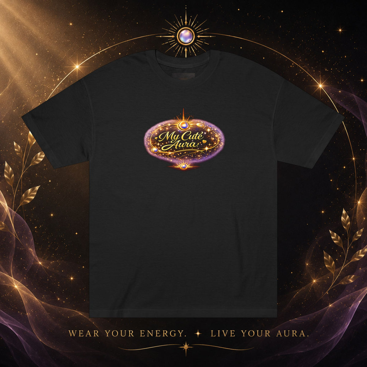 My Cute Aura T‑Shirt — Whimsical Celestial Graphic Tee
