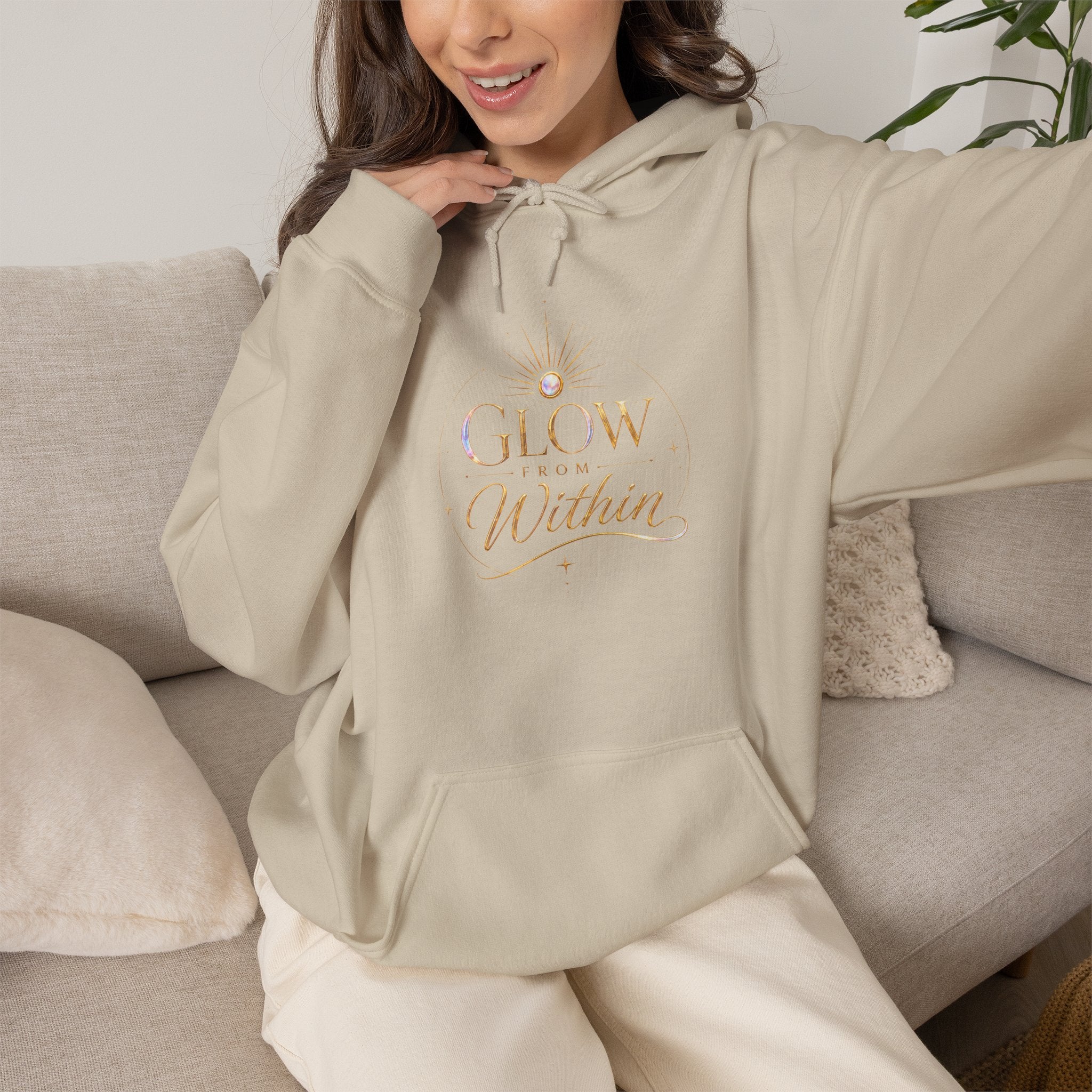 Glow Within Hoodie — Inspirational