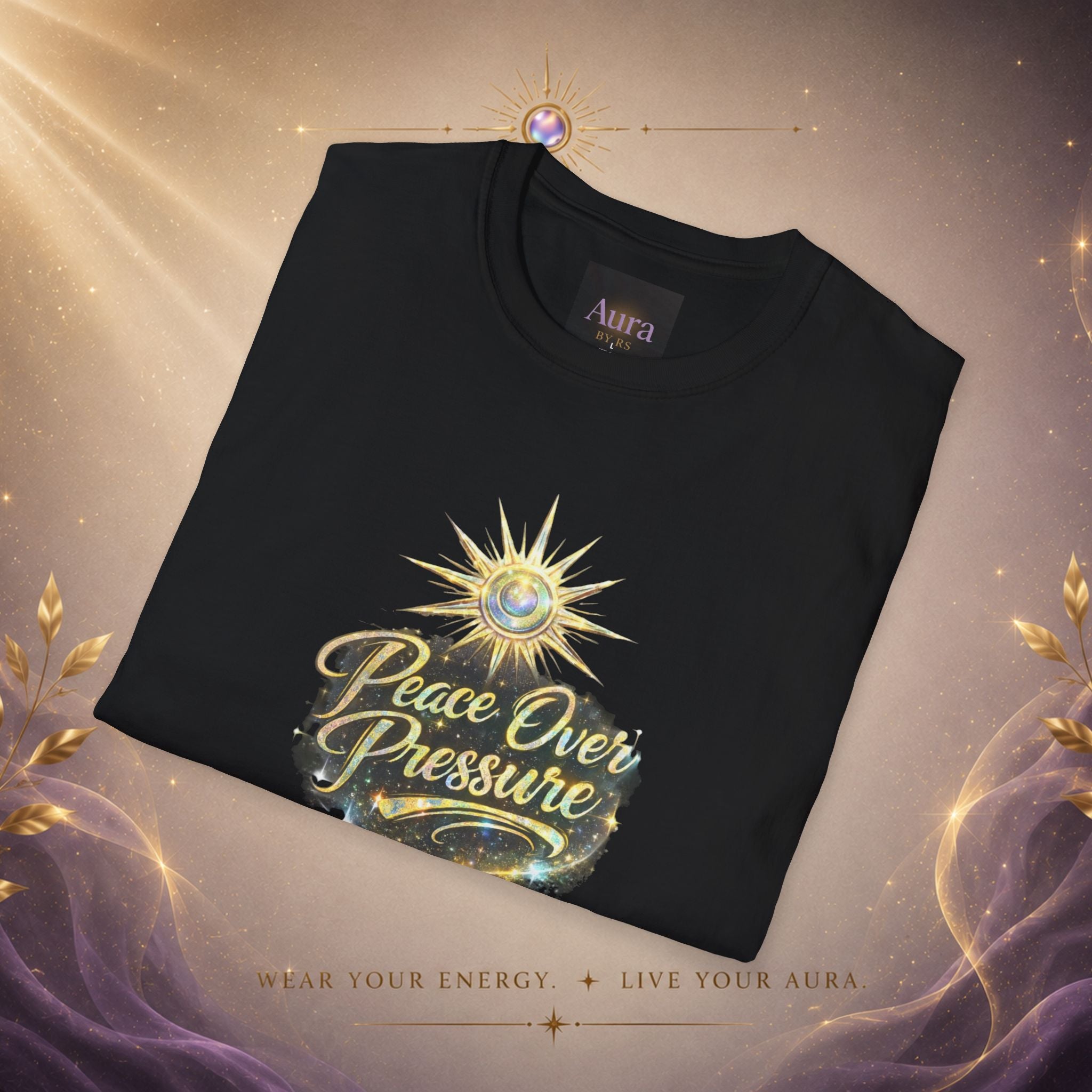 Peace Over Pressure T-Shirt — Sun & Calm Graphic Tee