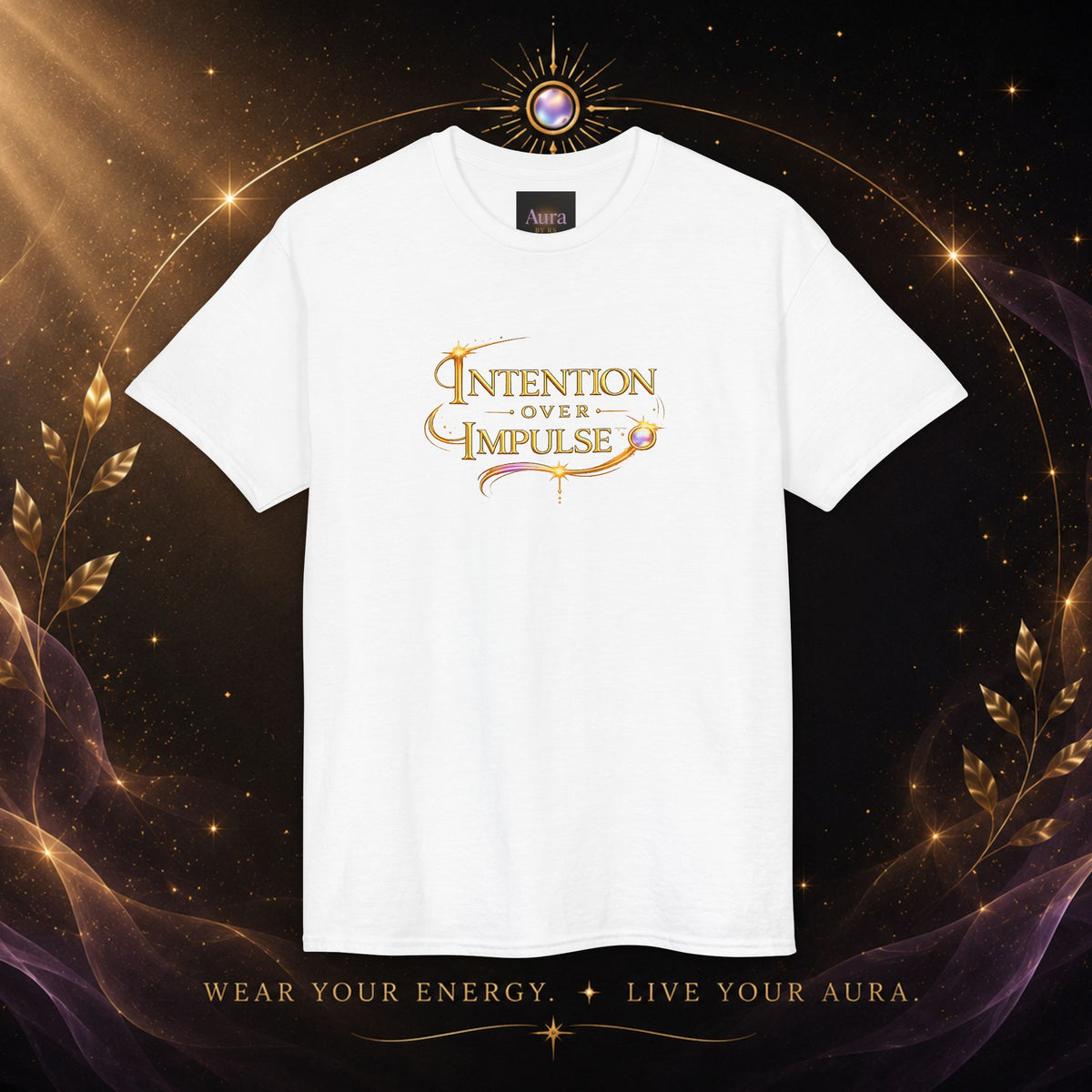 Intention Over Impulse T-Shirt — Motivational Graphic Tee