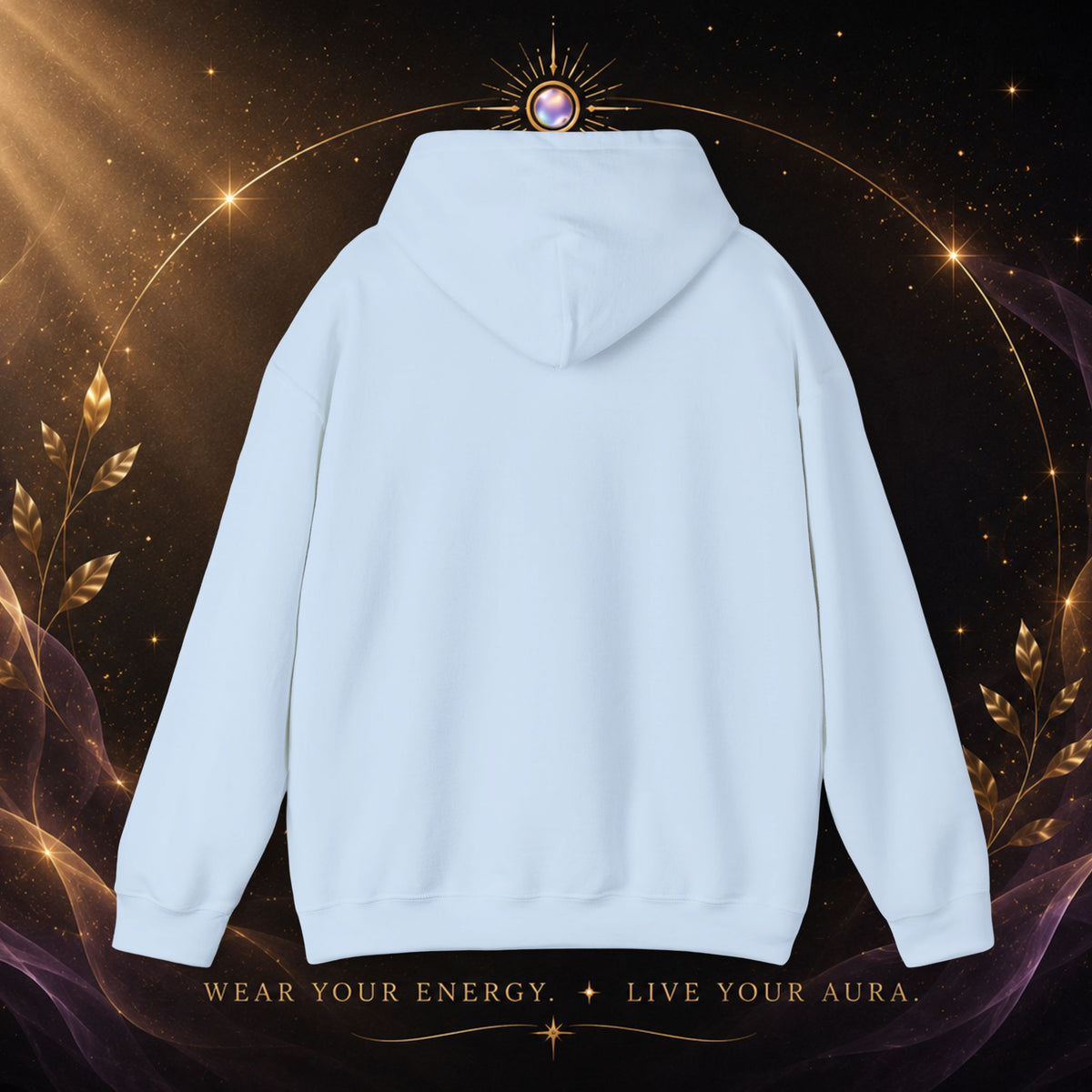 Strong Boundaries Aura Hoodie — Motivational Graphic Hoodie
