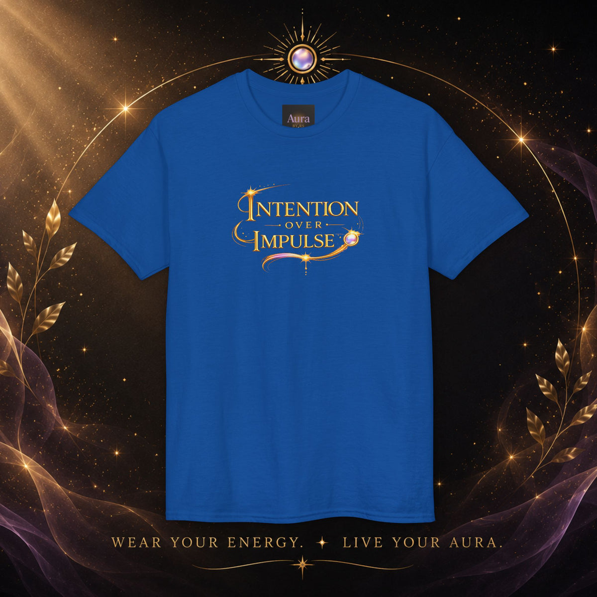 Intention Over Impulse T-Shirt — Motivational Graphic Tee