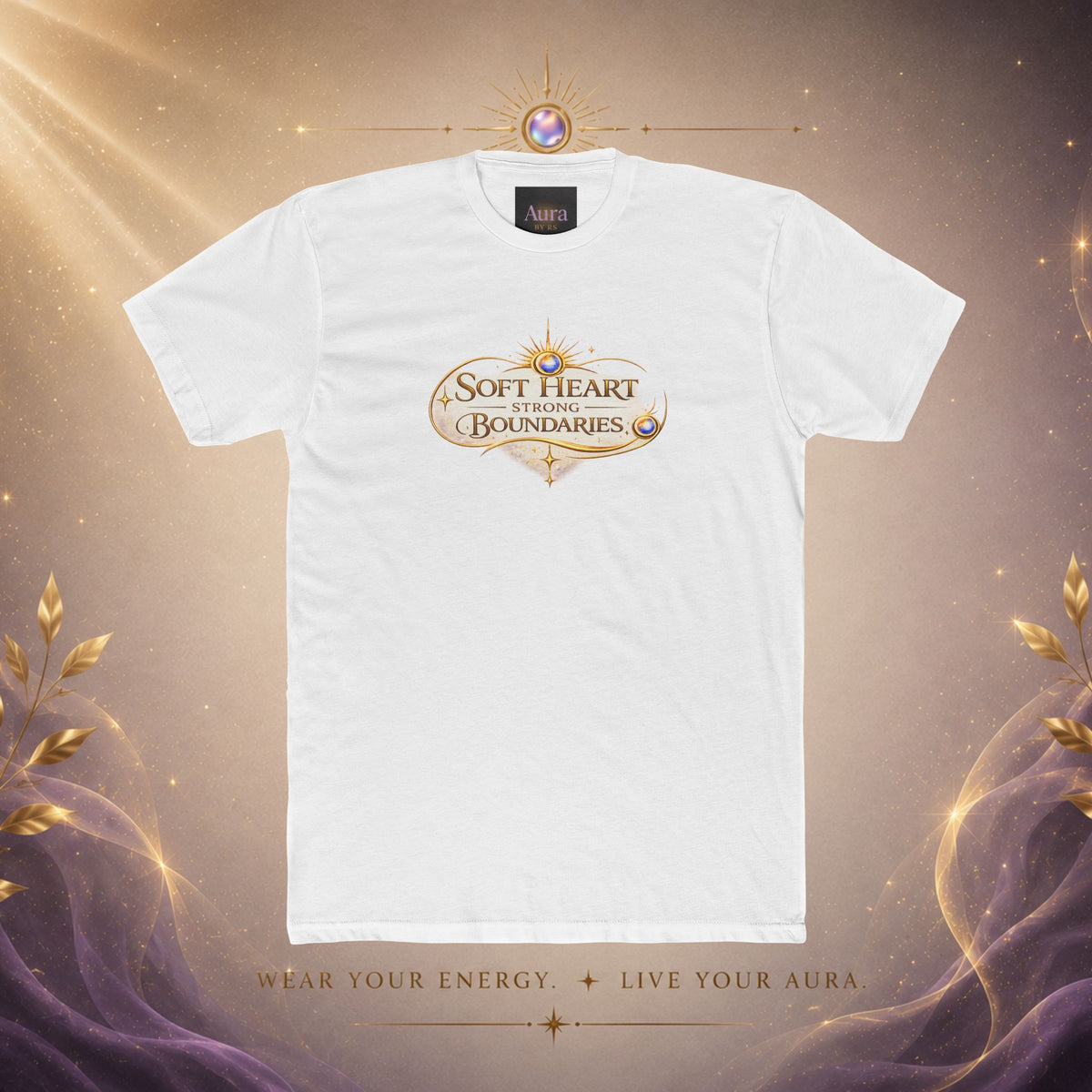 Soft Heart, Bold Boundaries Tee — Empowerment Graphic T-Shirt