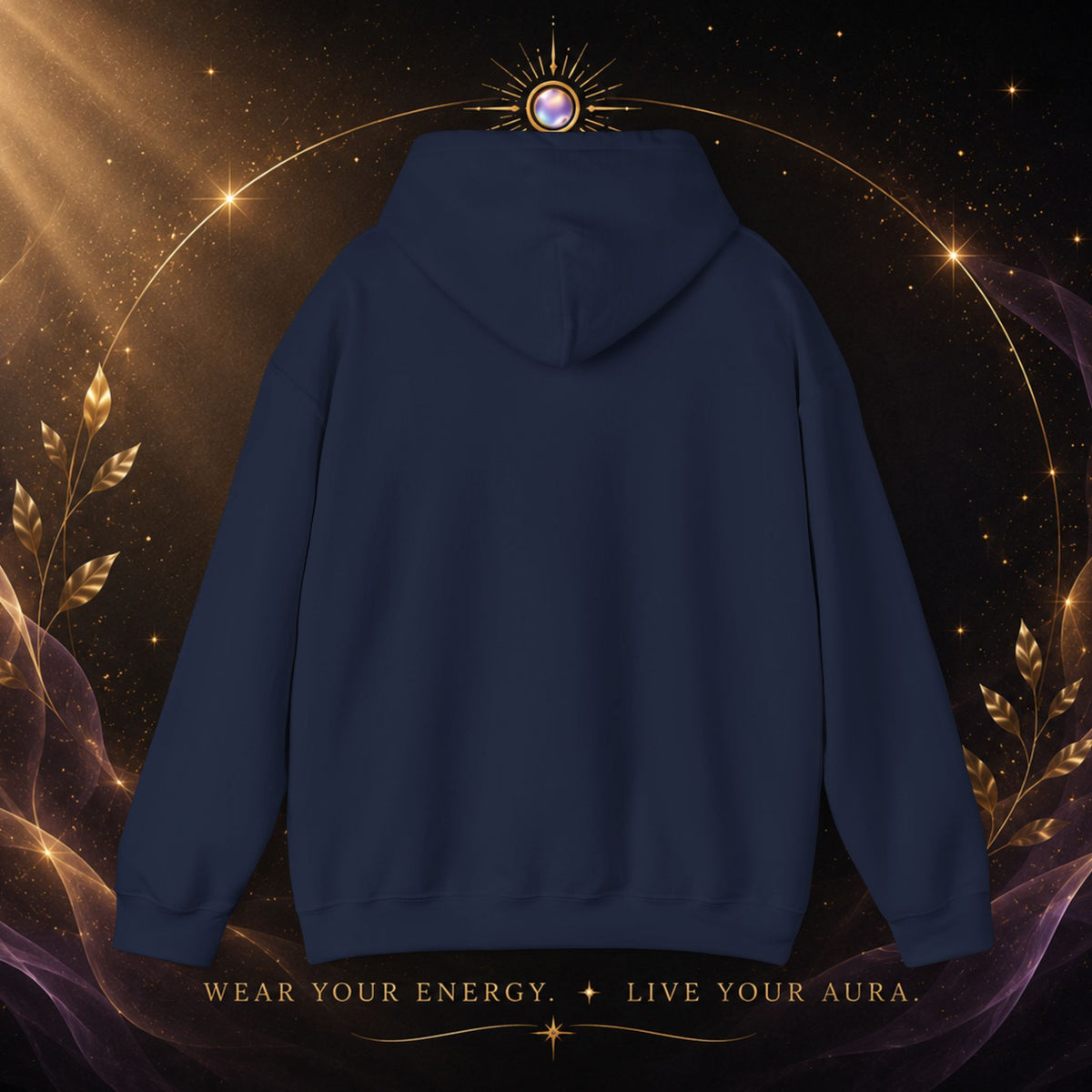Strong Boundaries Aura Hoodie — Motivational Graphic Hoodie