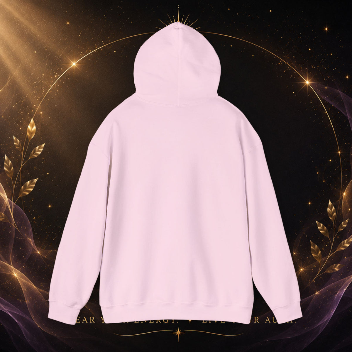 Strong Boundaries Aura Hoodie — Motivational Graphic Hoodie