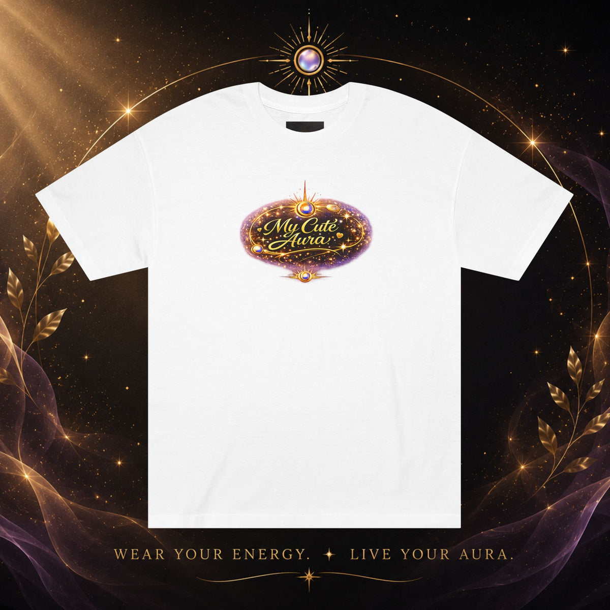 My Cute Aura T‑Shirt — Whimsical Celestial Graphic Tee
