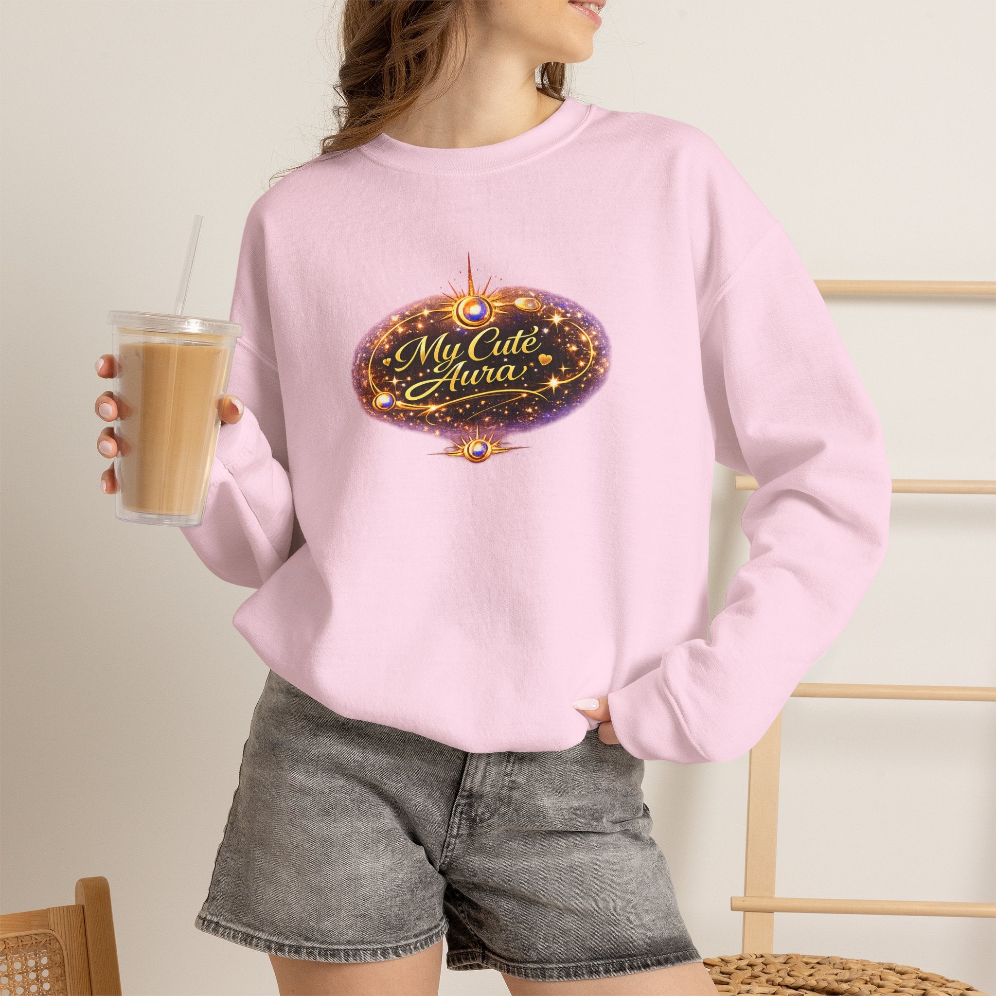 My Cute Aura Crewneck Sweatshirt - AURA BY RS ®