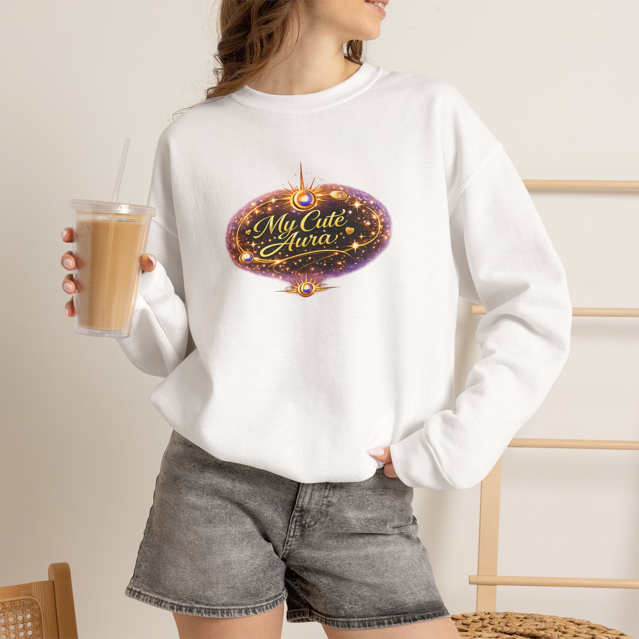 My Cute Aura Crewneck Sweatshirt - AURA BY RS ®