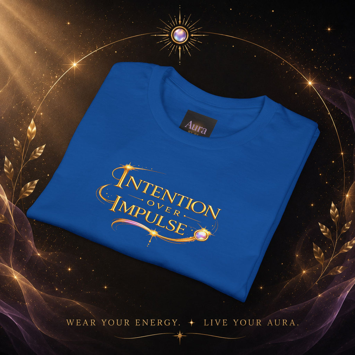 Intention Over Impulse T-Shirt — Motivational Graphic Tee