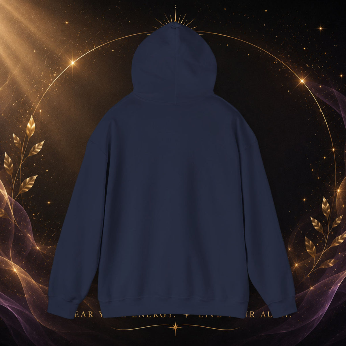 Strong Boundaries Aura Hoodie — Motivational Graphic Hoodie
