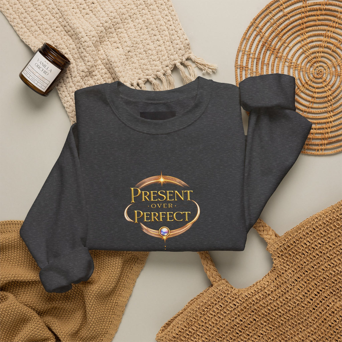 Present Over Perfect Crewneck Sweatshirt