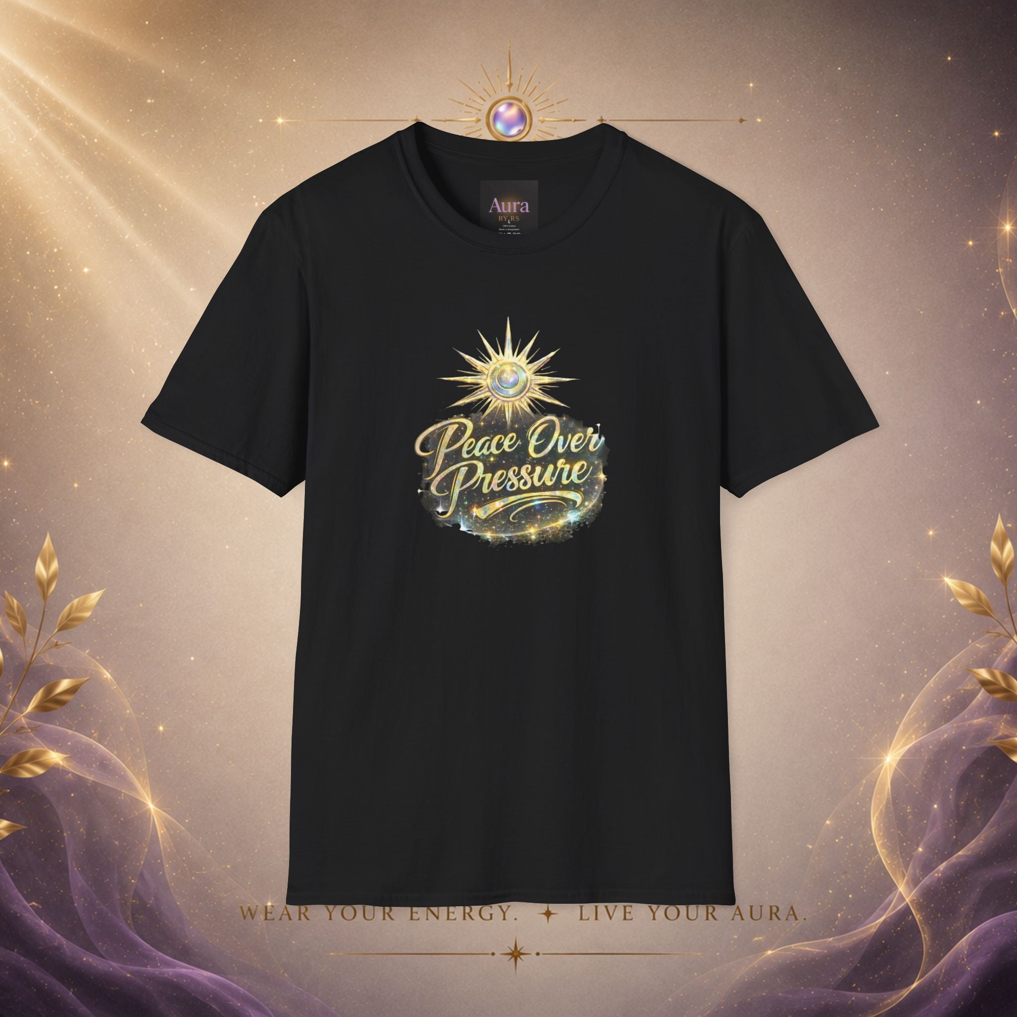 Peace Over Pressure T-Shirt — Sun & Calm Graphic Tee
