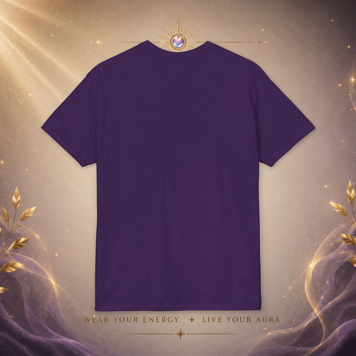 Love in the Chaos T-Shirt — Gold Heart Typography Tee