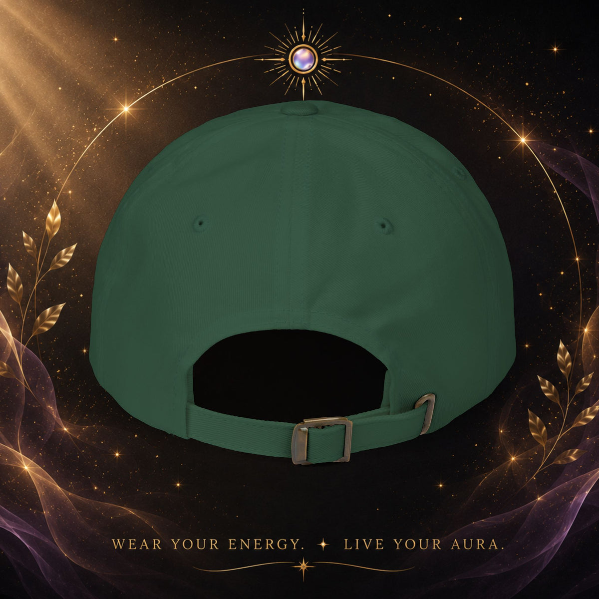 Dad Cap — “Pause • Choose • Move” Embroidered Motivational Hat