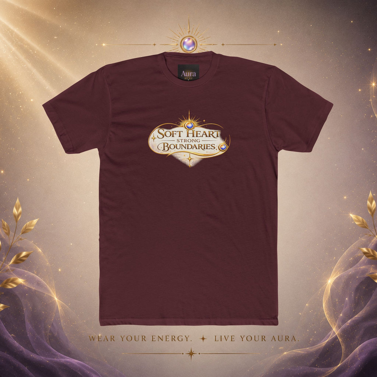 Soft Heart, Bold Boundaries Tee — Empowerment Graphic T-Shirt