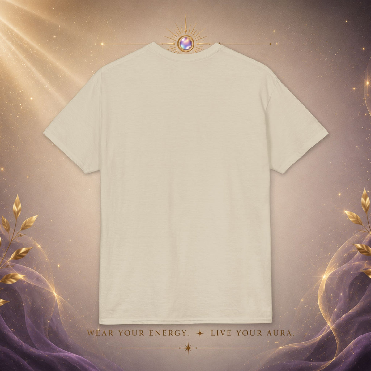 Love in the Chaos T-Shirt — Gold Heart Typography Tee