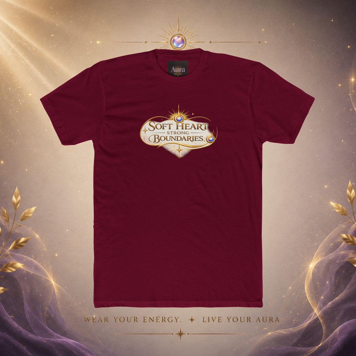 Soft Heart, Bold Boundaries Tee — Empowerment Graphic T-Shirt