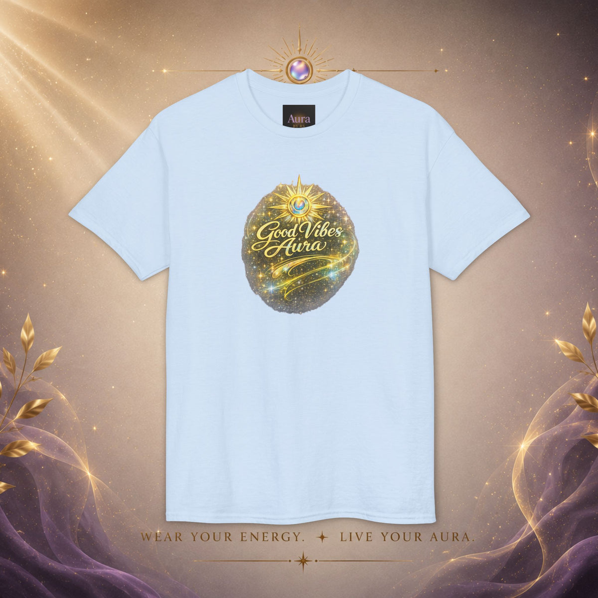 Good Vibe Aura T-Shirt | Positive Vibes- AURA BY RS®