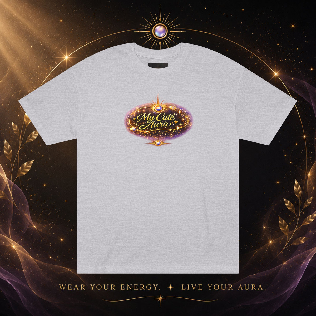 My Cute Aura T‑Shirt — Whimsical Celestial Graphic Tee