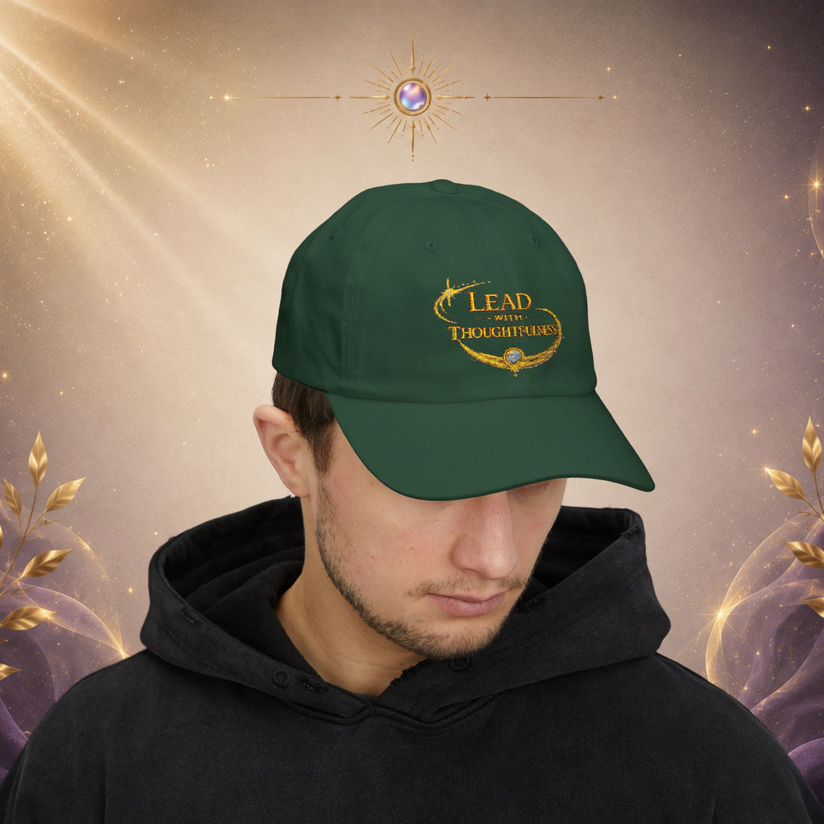Dad Cap — Lead with Thoughtfulness Embroidered Hat