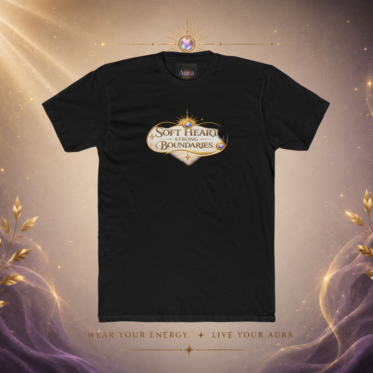 Soft Heart, Bold Boundaries Tee — Empowerment Graphic T-Shirt
