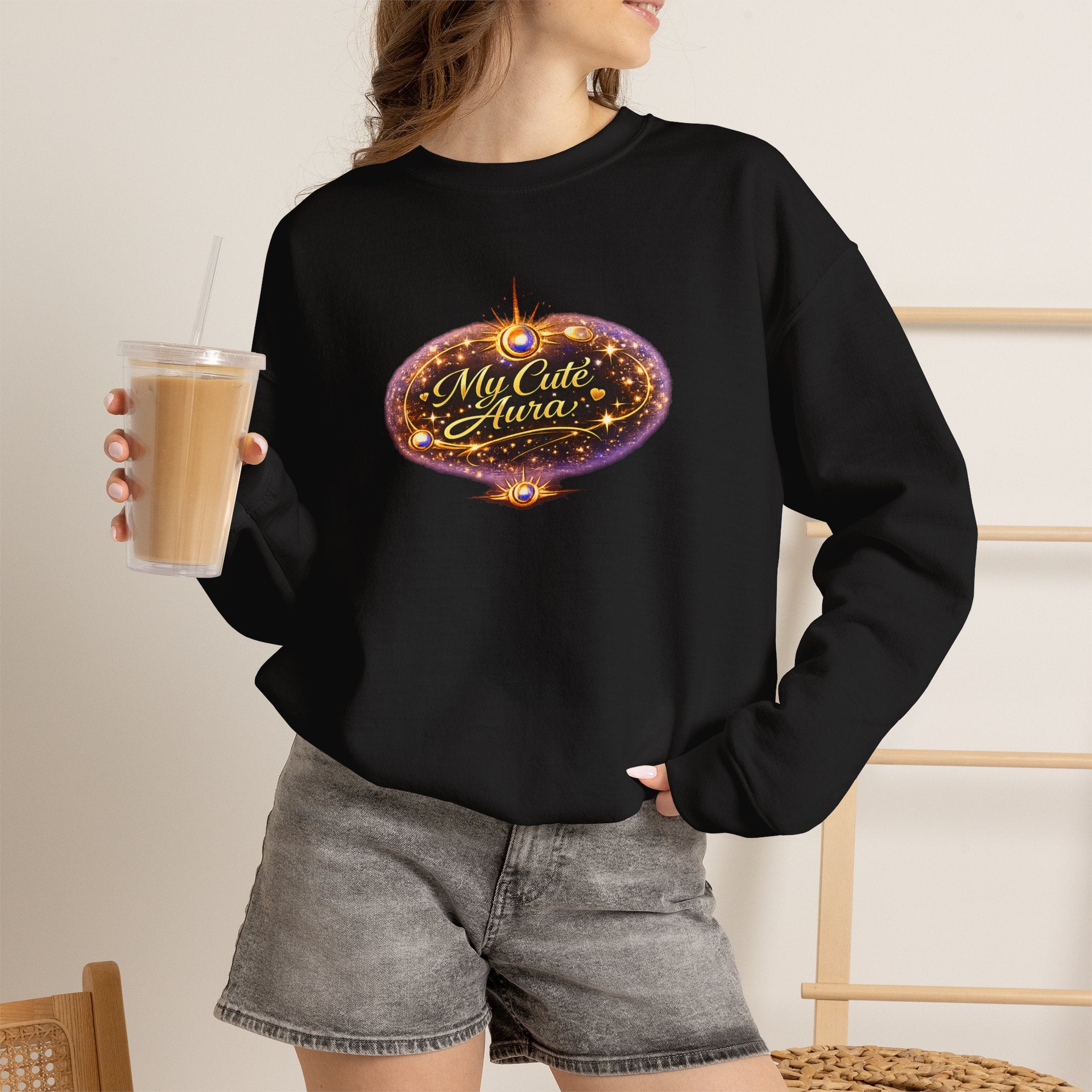 My Cute Aura Crewneck Sweatshirt - AURA BY RS ®