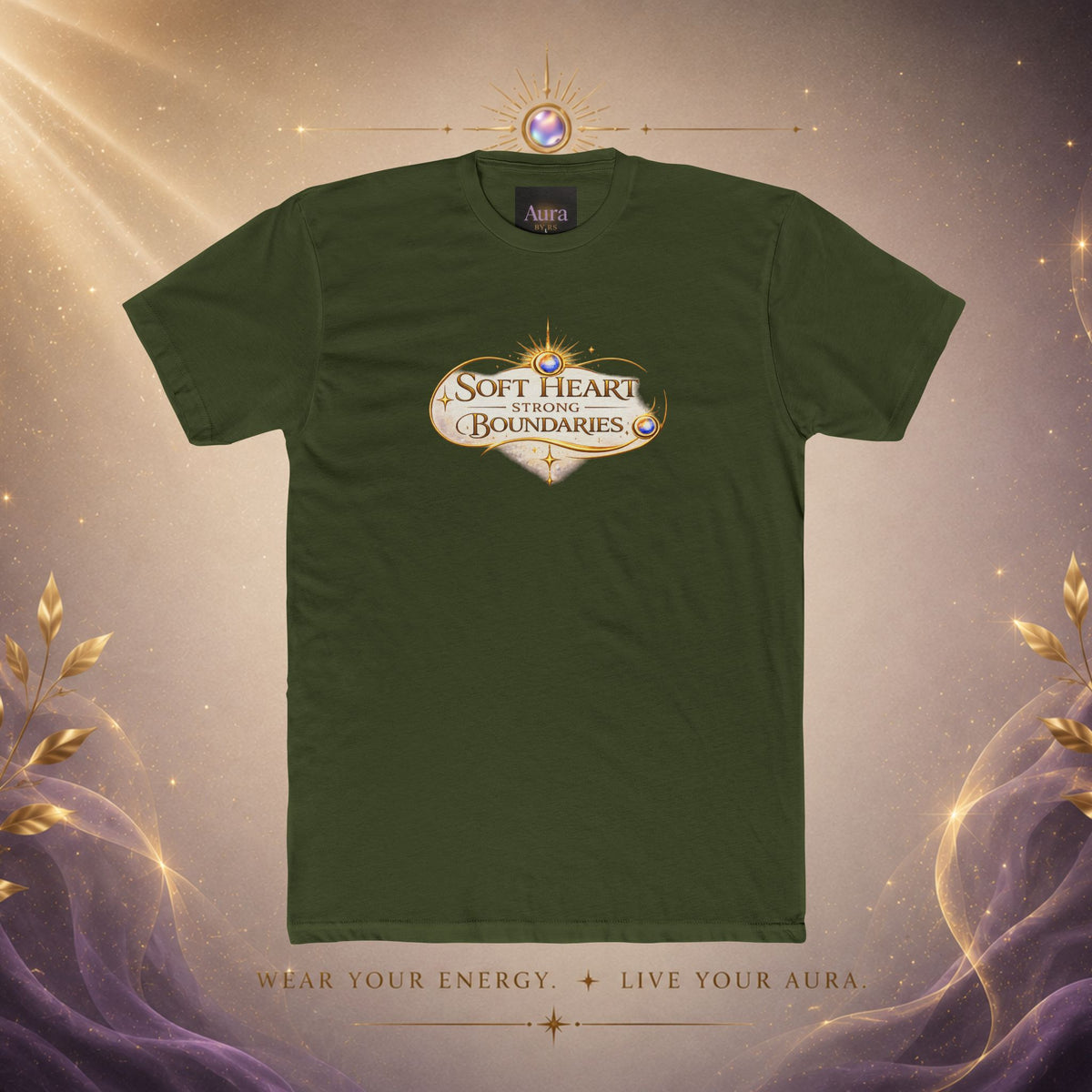 Soft Heart, Bold Boundaries Tee — Empowerment Graphic T-Shirt