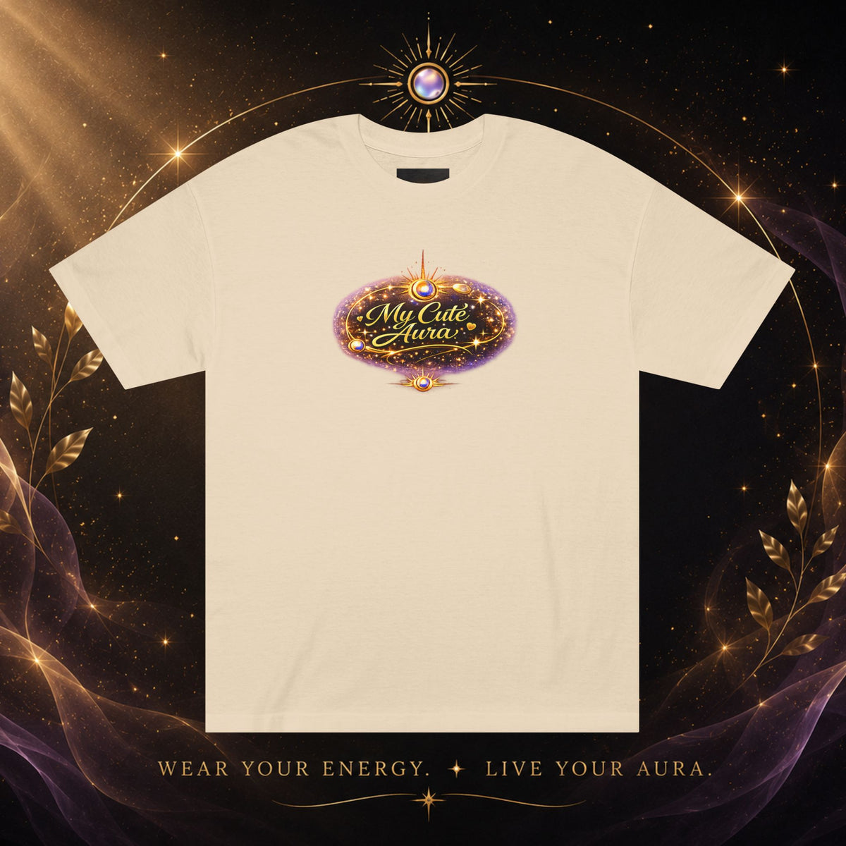 My Cute Aura T‑Shirt — Whimsical Celestial Graphic Tee