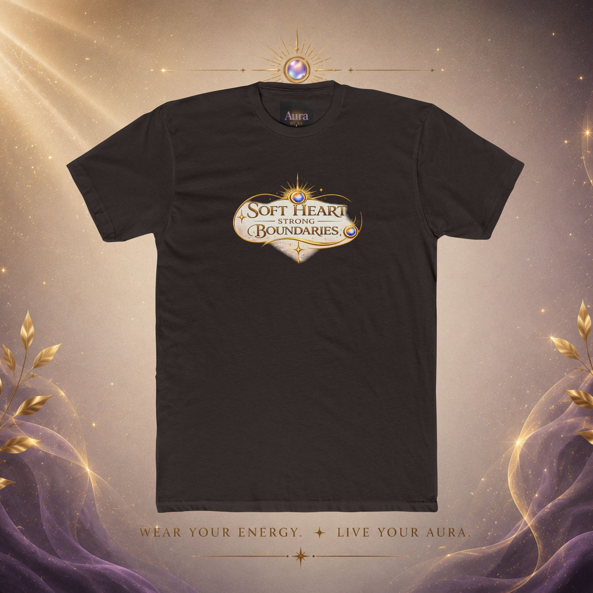 Soft Heart, Bold Boundaries Tee — Empowerment Graphic T-Shirt