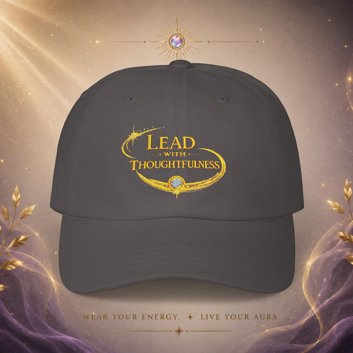 Dad Cap — Lead with Thoughtfulness Embroidered Hat