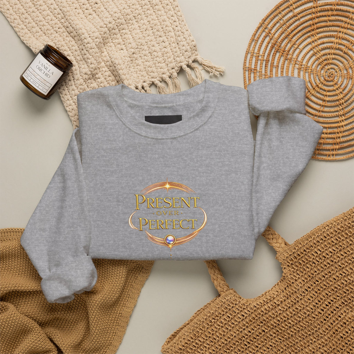 Present Over Perfect Crewneck Sweatshirt