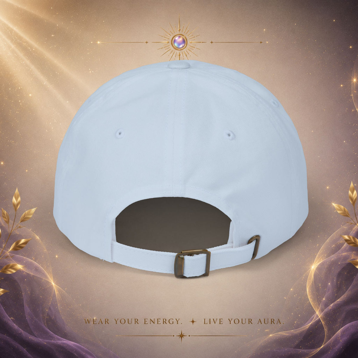 Protect Your Energy Cap — Embroidered Low Battery Icon Baseball Hat