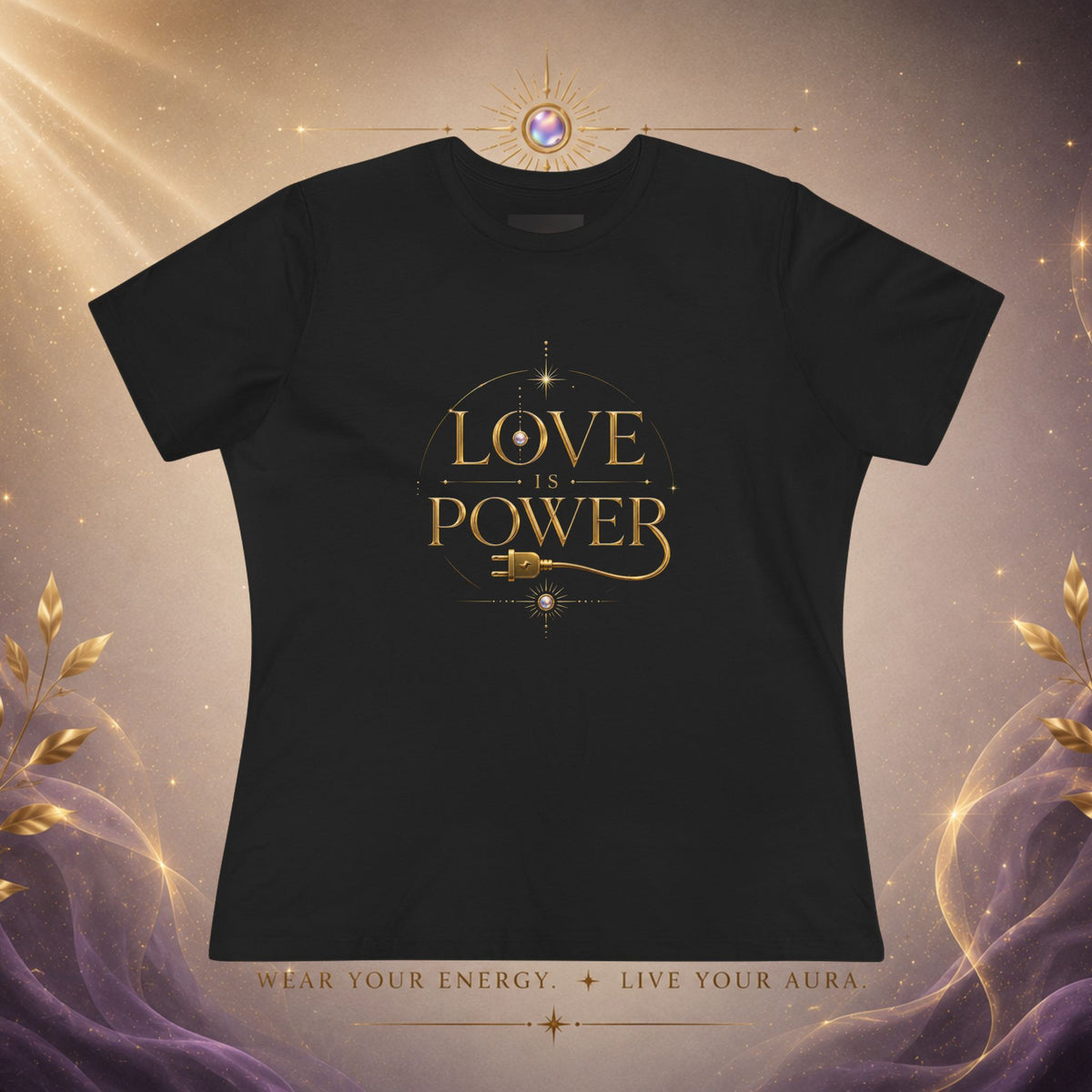 Love Is Power Tee — Inspirational Women's Graphic T‑Shirt