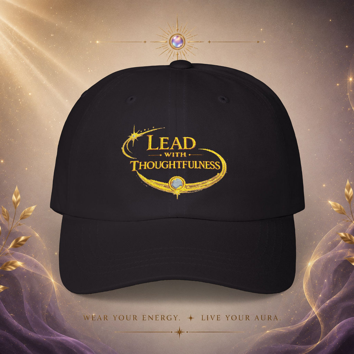 Dad Cap — Lead with Thoughtfulness Embroidered Hat