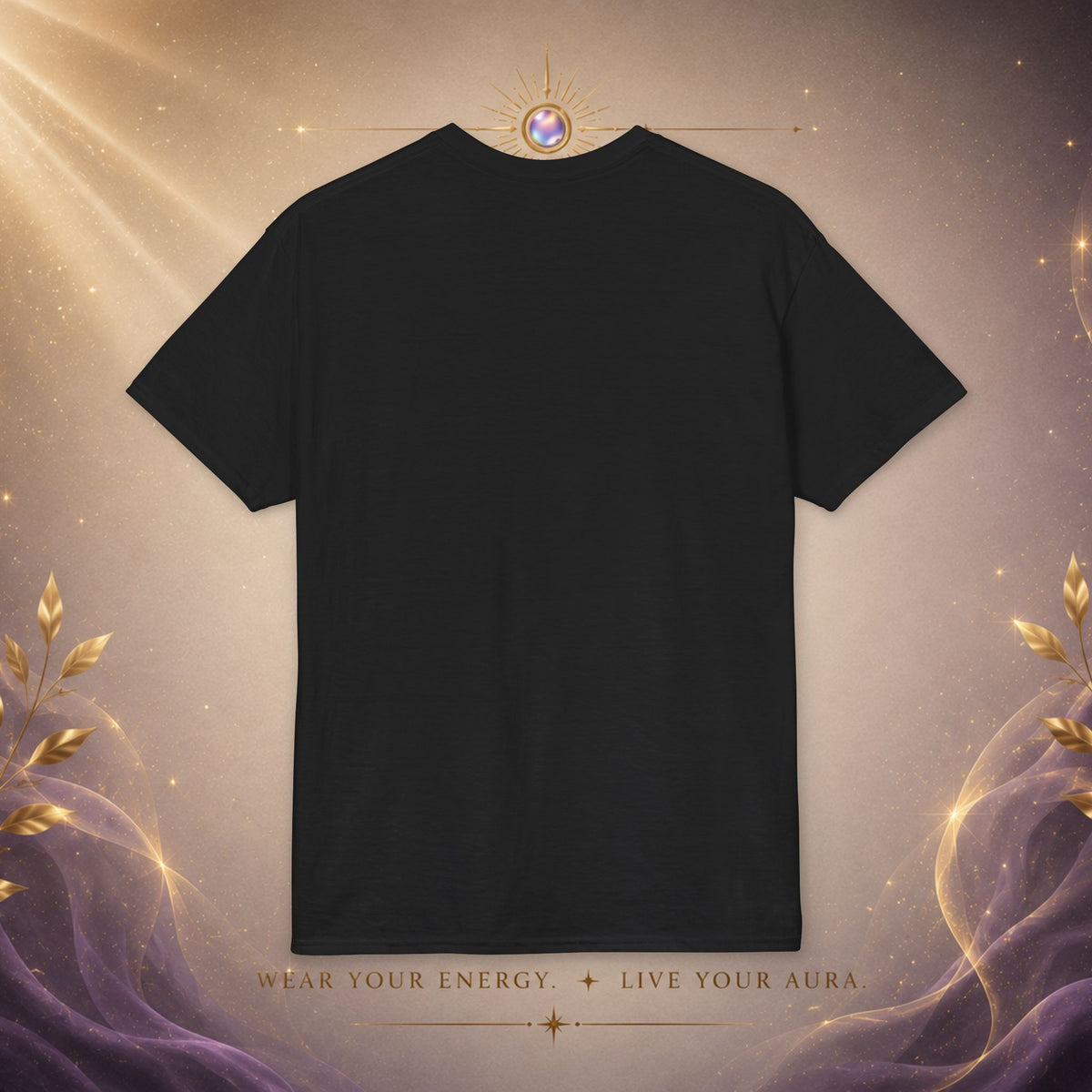 Love in the Chaos T-Shirt — Gold Heart Typography Tee