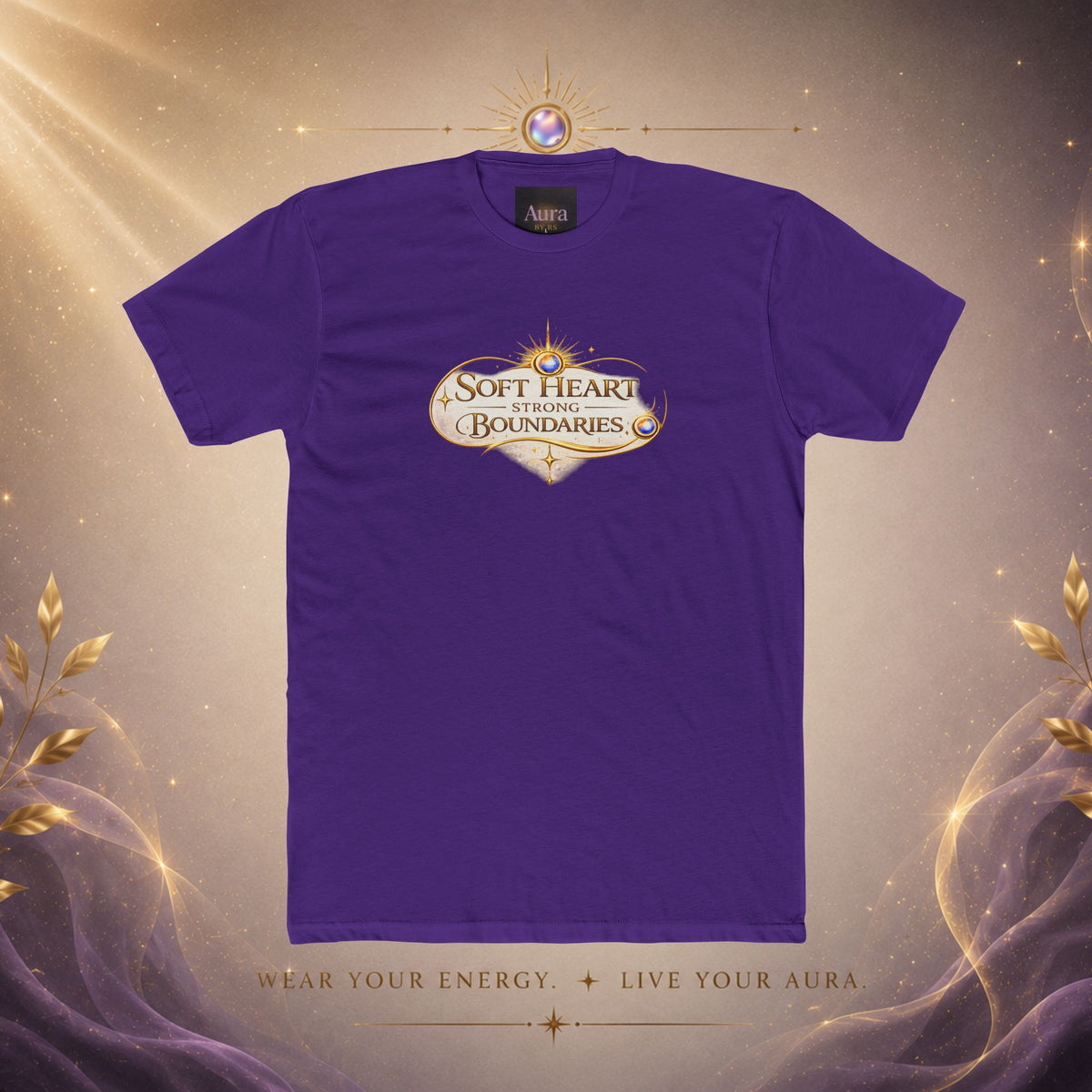 Soft Heart, Bold Boundaries Tee — Empowerment Graphic T-Shirt
