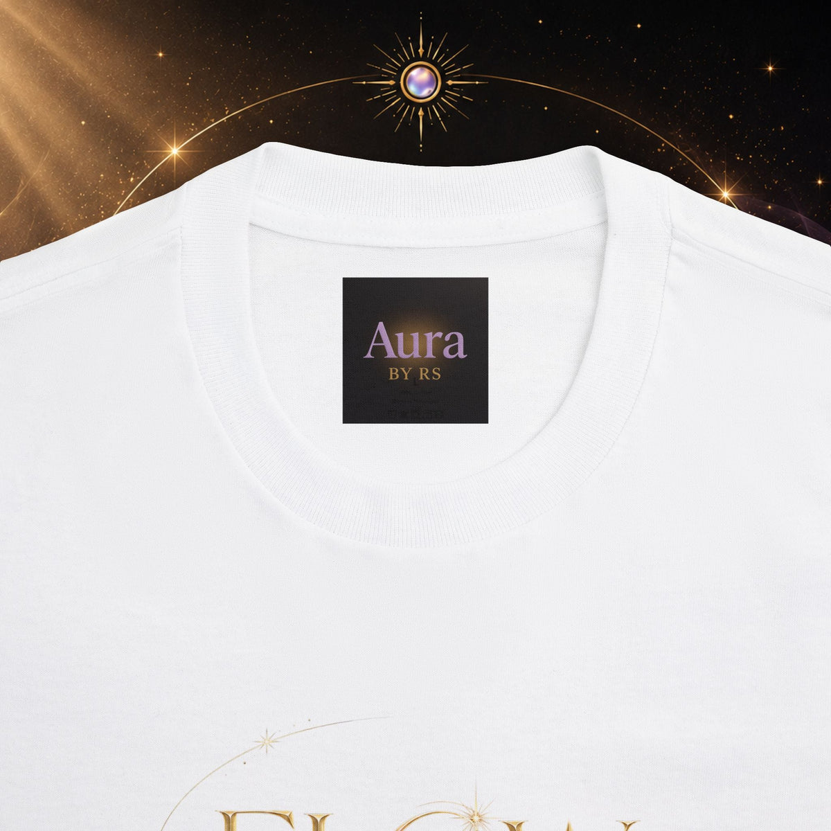Flow With The Force Tee — Inspirational Yoga & Mindfulness Graphic T-Shirt - AURA BY RS ®