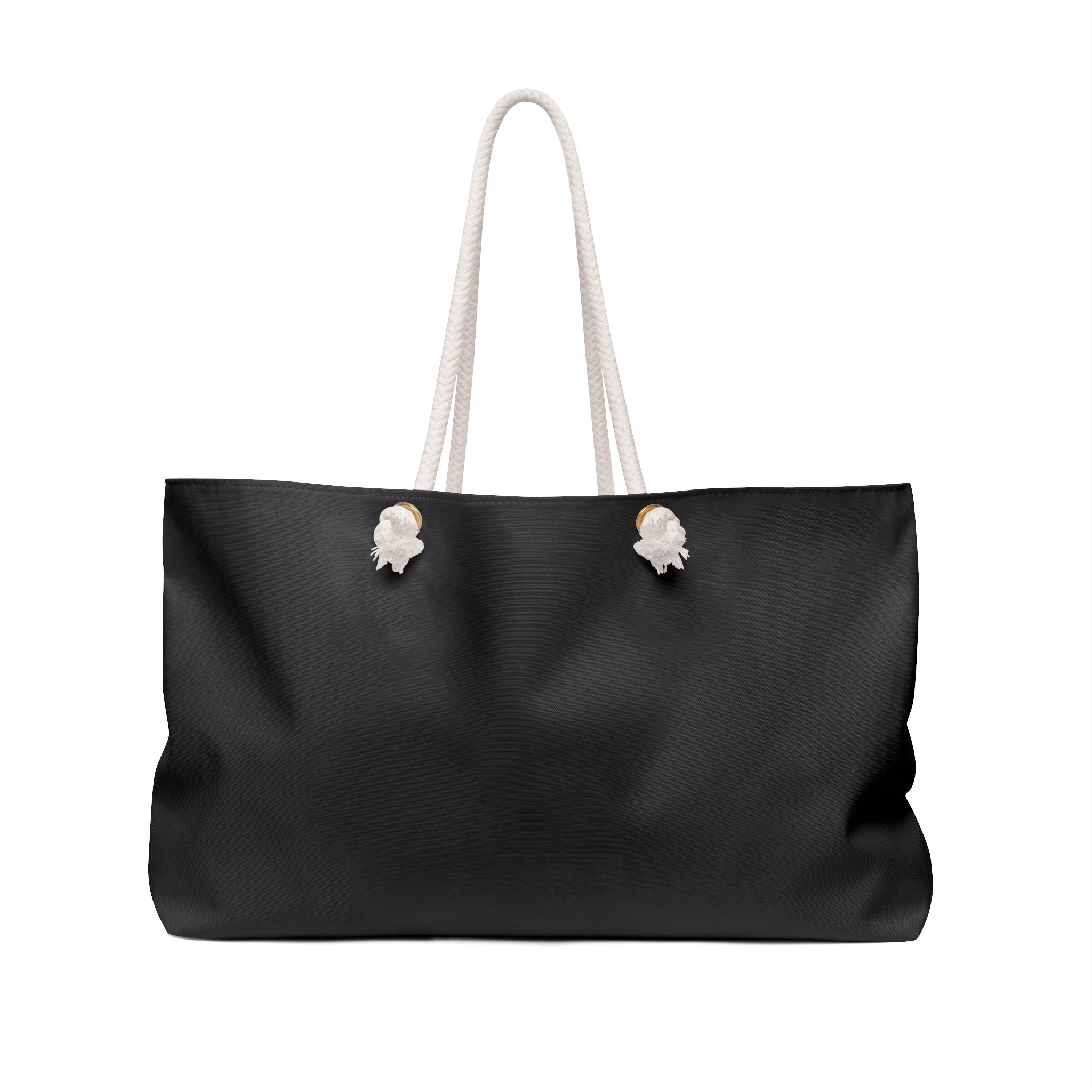 Glow From Within Weekender Bag – Inspirational Black Travel Tote - AURA BY RS ®