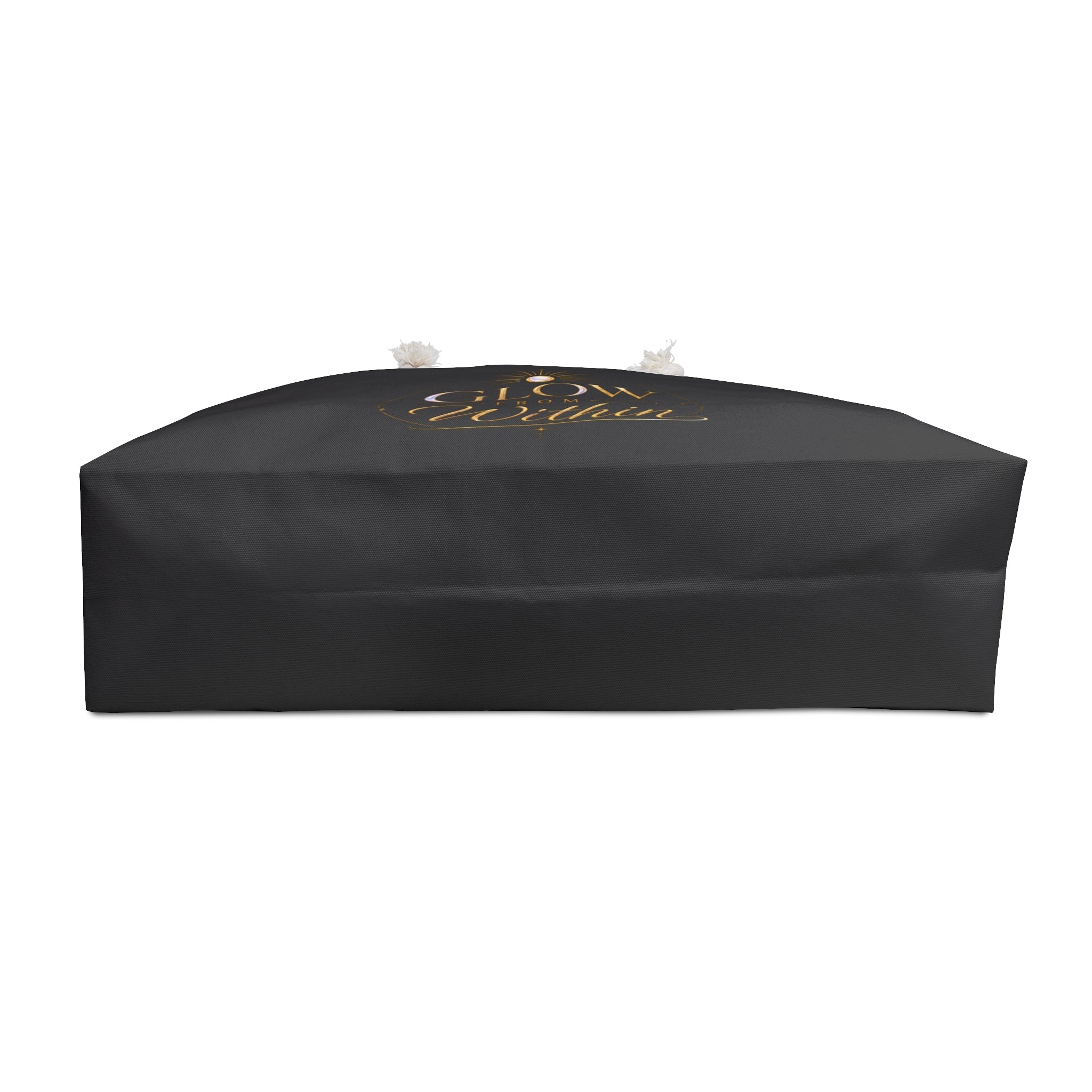 Glow From Within Weekender Bag – Inspirational Black Travel Tote - AURA BY RS ®