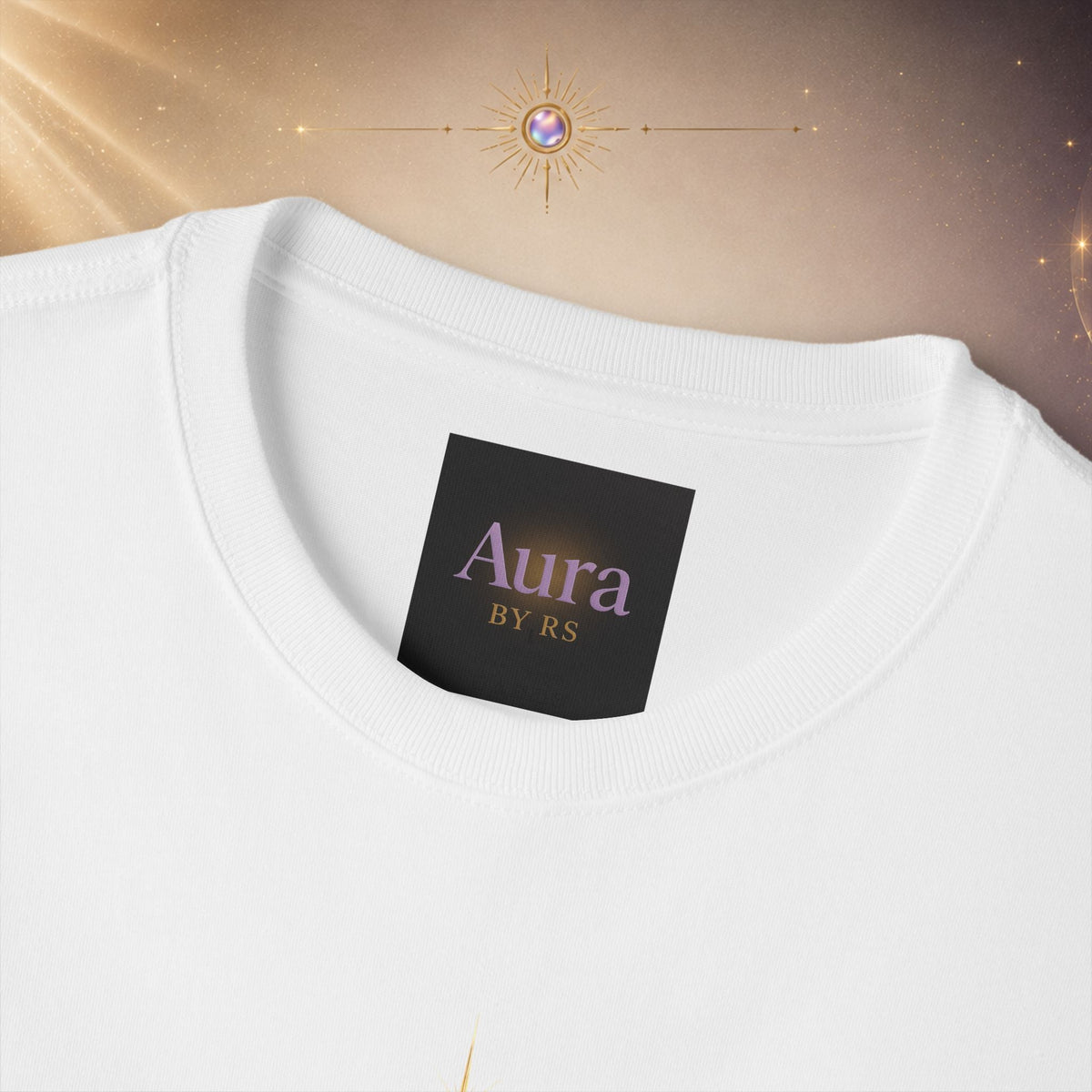 Grace Grind Graphic Tee — Feminine Gold Script Inspirational Shirt - AURA BY RS ®