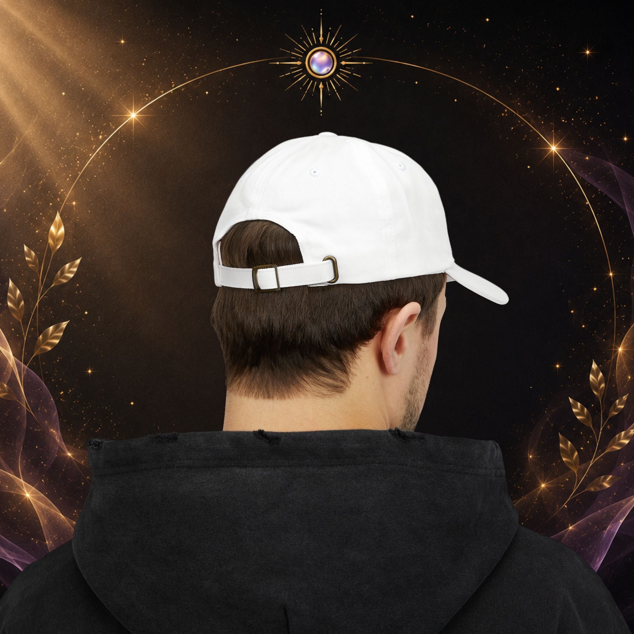 Let Your Aura Shine Through -Embroidered Dad Cap - AURA BY RS ®