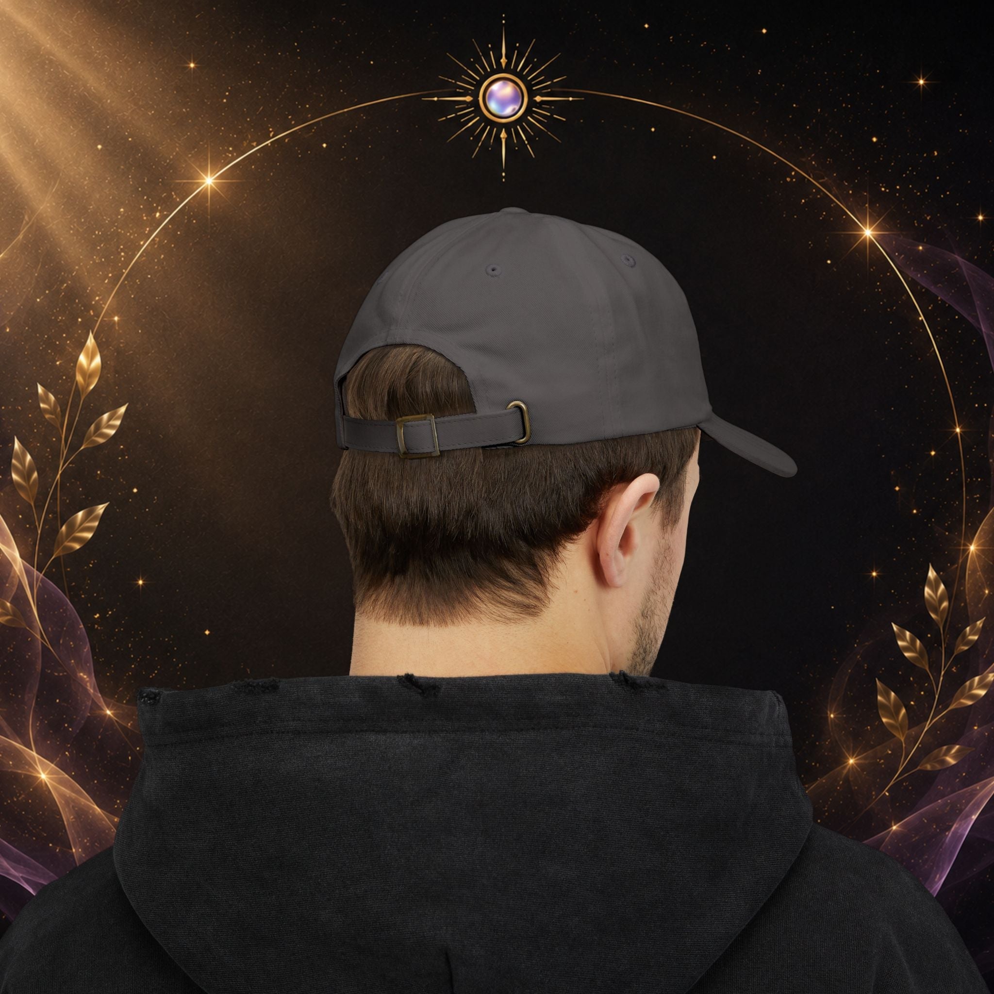 Let Your Aura Shine Through -Embroidered Dad Cap - AURA BY RS ®