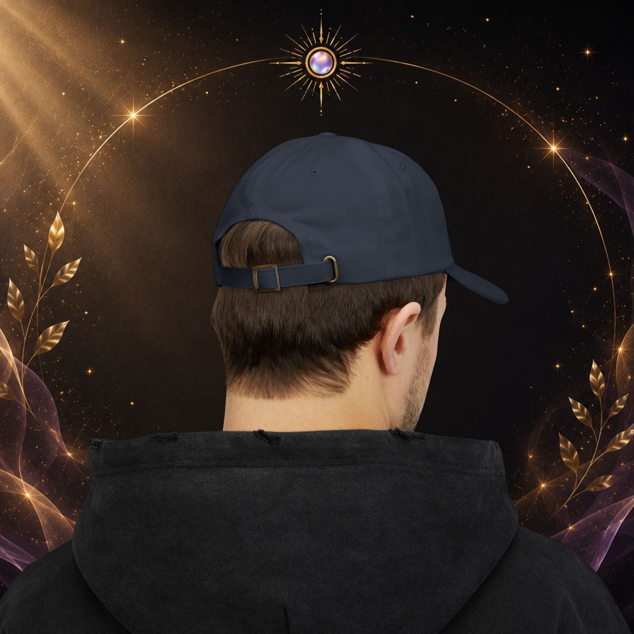 Let Your Aura Shine Through -Embroidered Dad Cap - AURA BY RS ®