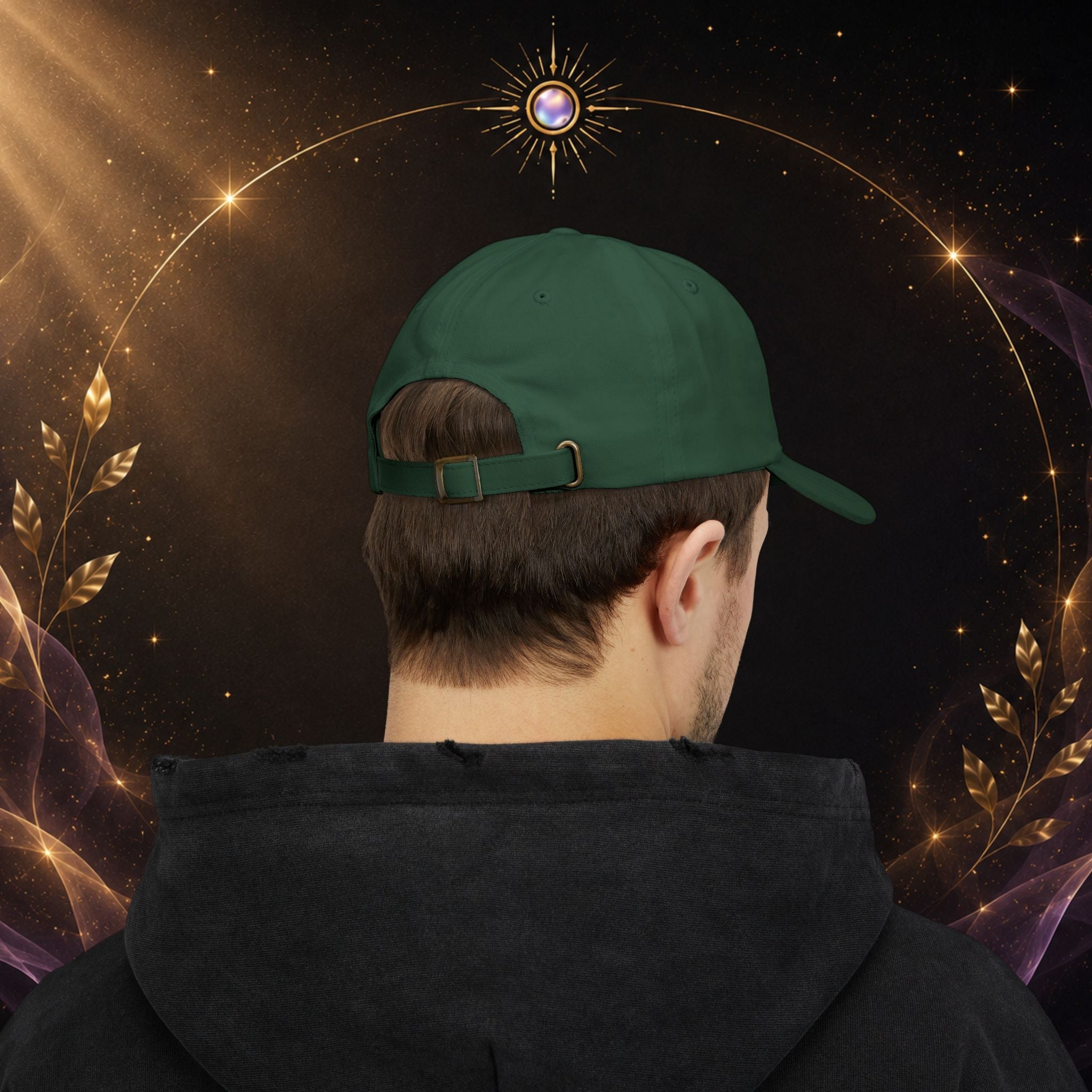 Let Your Aura Shine Through -Embroidered Dad Cap - AURA BY RS ®