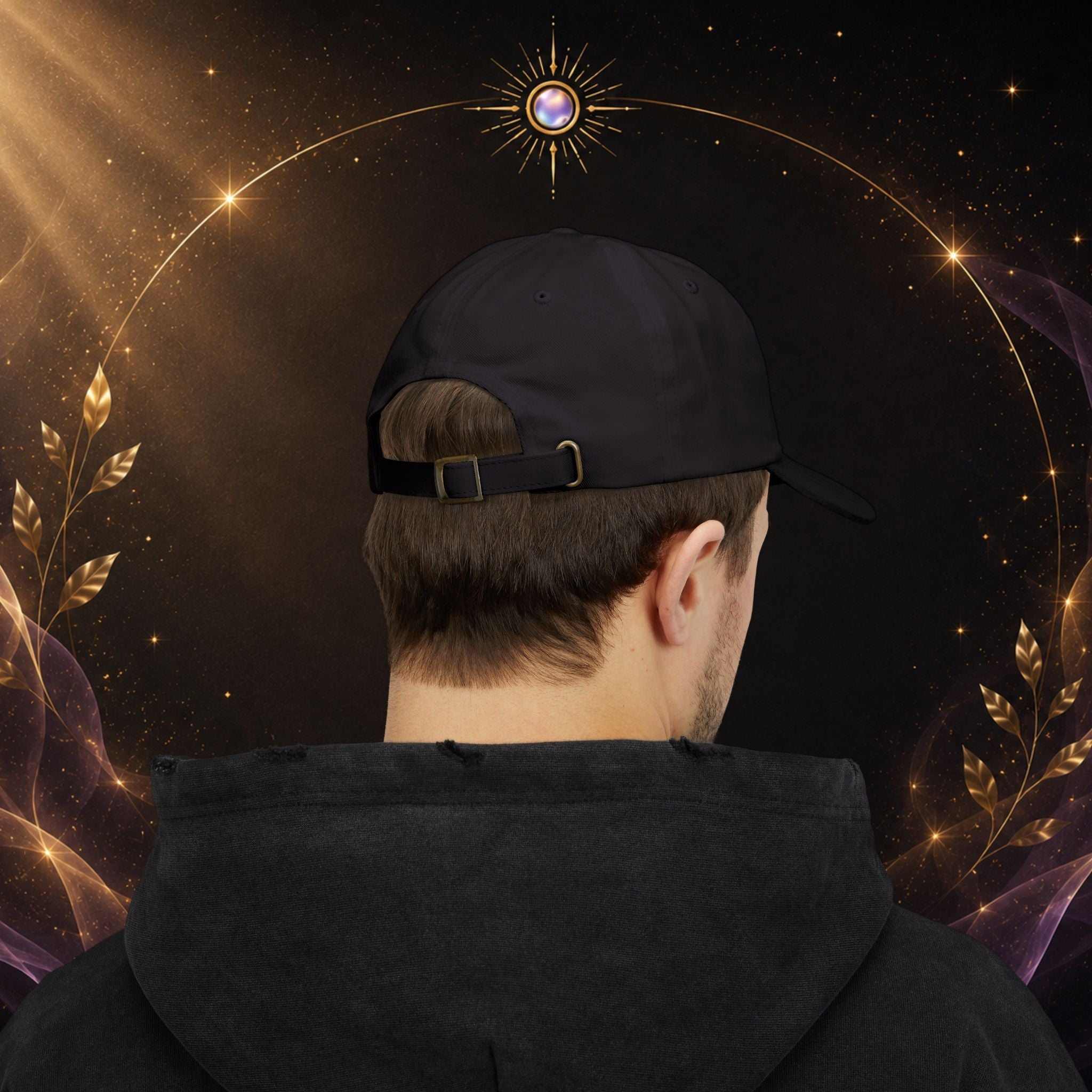 Let Your Aura Shine Through -Embroidered Dad Cap - AURA BY RS ®
