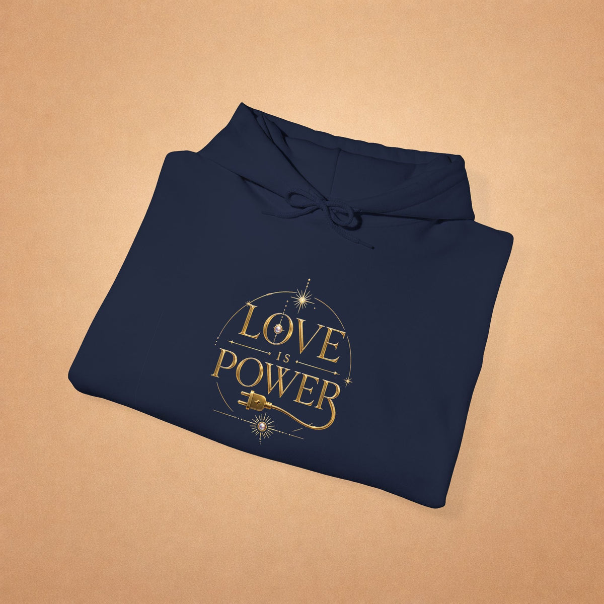 Love Power Hoodie — Minimalist Empowerment Pullover - AURA BY RS ®