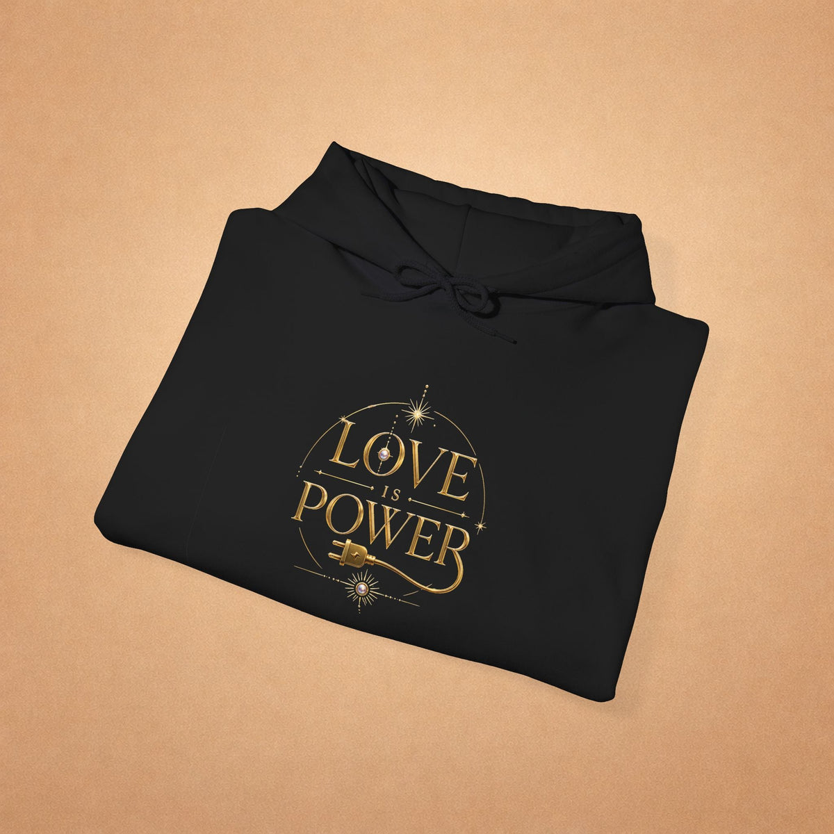 Love Power Hoodie — Minimalist Empowerment Pullover - AURA BY RS ®
