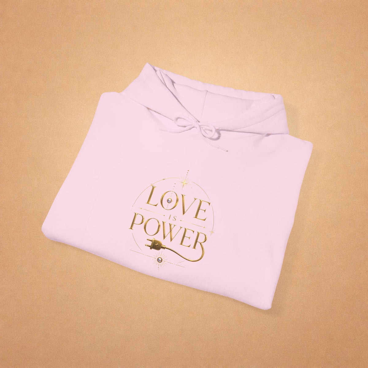Love Power Hoodie — Minimalist Empowerment Pullover - AURA BY RS ®