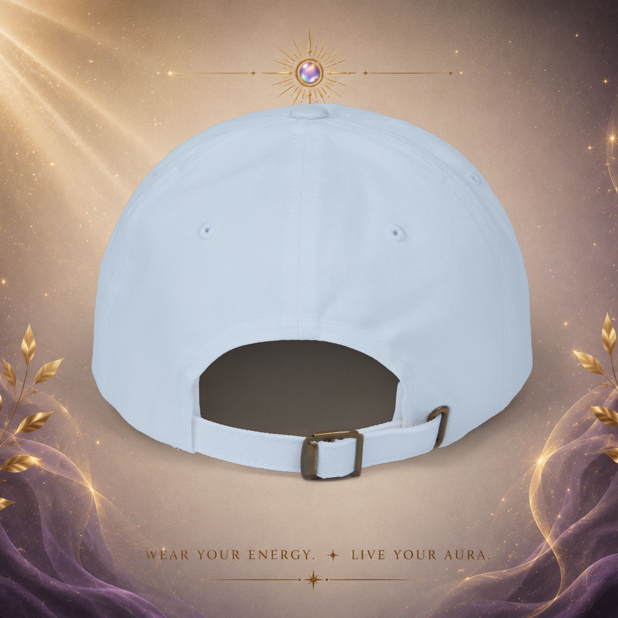 Protect Your Energy Cap — Embroidered Low Battery Icon Baseball Hat - AURA BY RS ®
